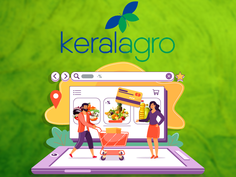 The products of the Department of Agriculture are marketed online under the brand 'Keral Agro'