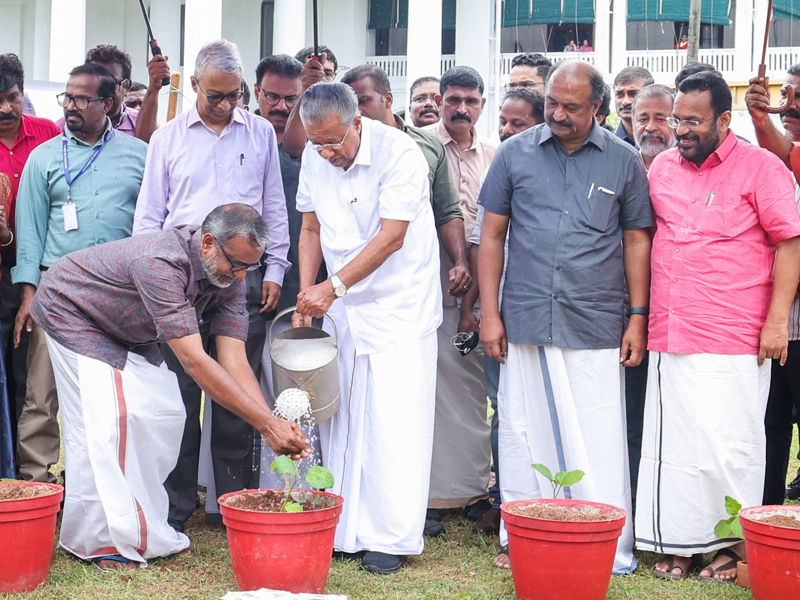 One generation of vegetables for Onam